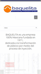 Mobile Screenshot of baquelitamexico.com